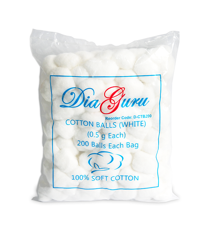 Diaguru 100% Soft Cotton Balls
